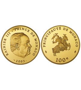100 Euro Fürst Rainier III.
