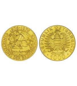 Österreich 1000 Schilling Gold