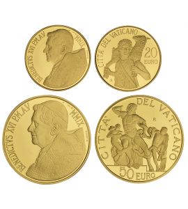 Vatikan 20 Euro+50 Euro Benedict XVI.