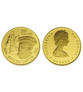 Canada 100 Dollars Gold