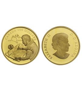 Canada 100 Dollars Gold