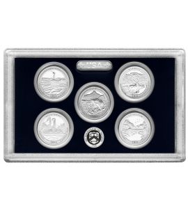 USA 1/4 $ Satz