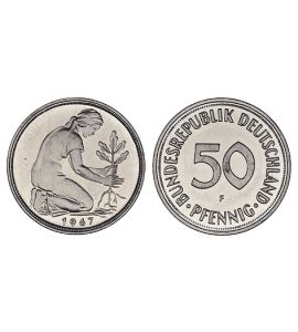 50 Pfennig Kursmünze