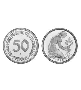 50 Pfennig Kursmünze