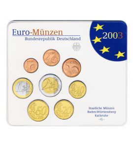 Deutschland Euro-KMS 2003