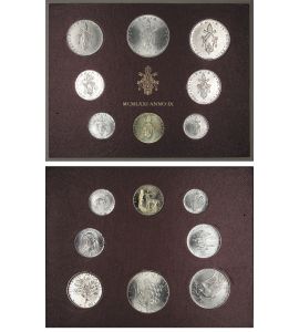 Kursmünzensatz Vatikan
