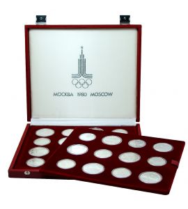 Russland - Komplettserie 28 Münzen unc