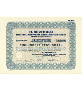 H. Berthold
