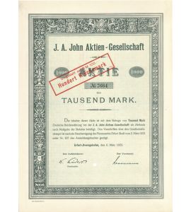 J. A. John AG Erfurt