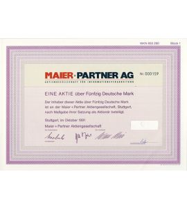 MAIER + PARTNER AG 