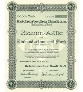 Reichenbacher Bank AG
