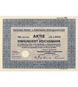 Vereinigte Zünder- und Kabelwerke