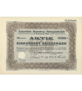 Zuckerfabrik Rastenburg