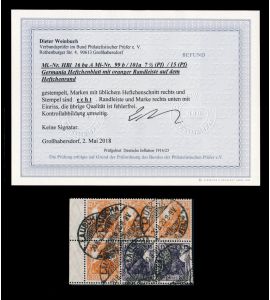 Deutsches Reich - Zusammendrucke