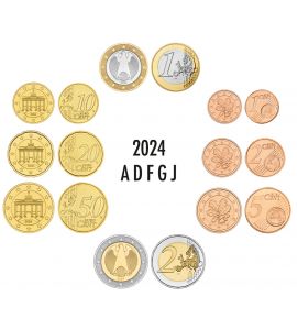 Deutschland Euro-KMS 2024