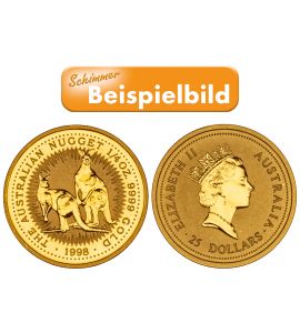 Goldmünzen 1/4 Unze