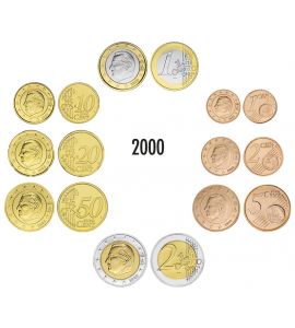 Belgien Euro-KMS 2000