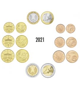 Deutschland Euro-KMS 2021