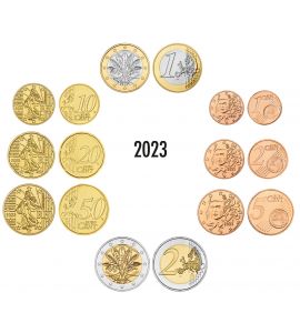 Frankreich Euro-KMS 2023