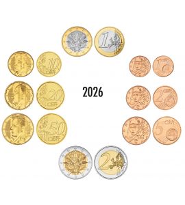 Frankreich Euro-KMS 2026