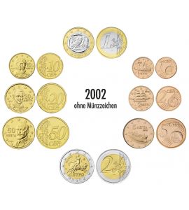 Griechenland Euro-KMS 2002