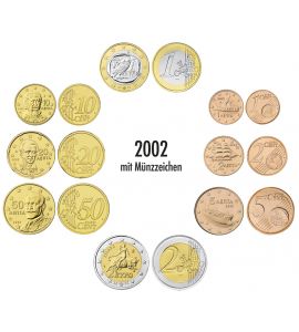 Griechenland Euro-KMS 2002