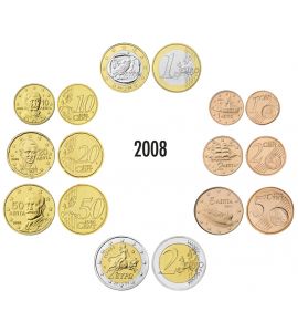 Griechenland Euro-KMS 2008