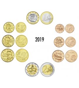 Griechenland Euro-KMS 2019