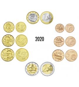Griechenland Euro-KMS 2020