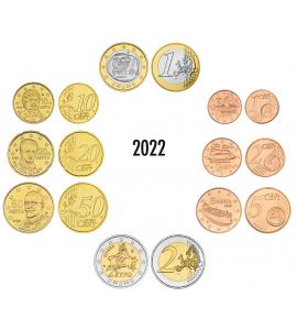 Griechenland Euro-KMS 2022