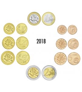 Litauen Euro-KMS 2018