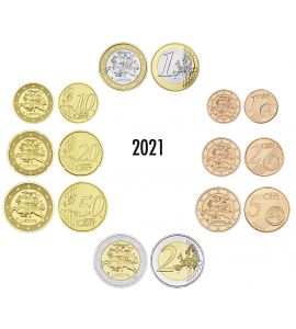 Litauen Euro-KMS 2021