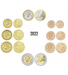 Litauen Euro-KMS 2022