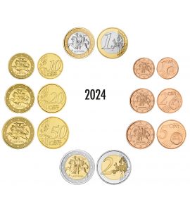 Litauen Euro-KMS 2024