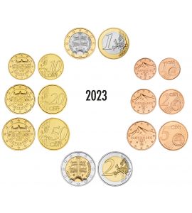 Slowakei-Euro-KMS 2023