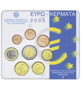Griechenland Euro-KMS 2003