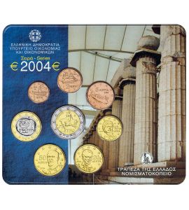 Griechenland Euro-KMS 2004