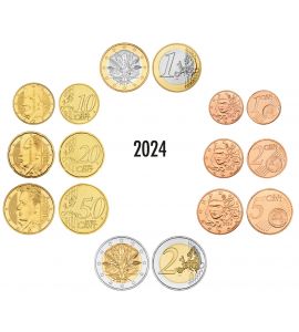 Frankreich Euro-KMS 2024