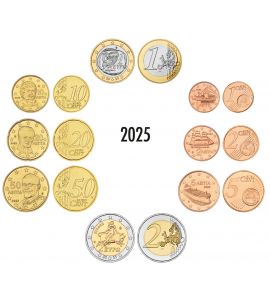 Griechenland Euro-KMS 2025