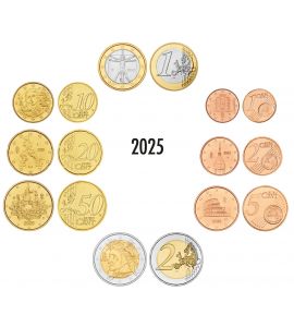 Italien Euro-KMS 2025