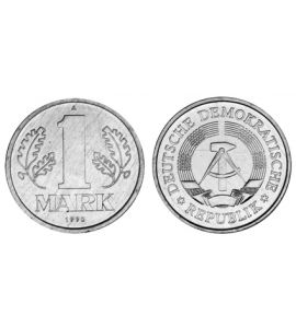 DDR 1 Mark Kursmünze