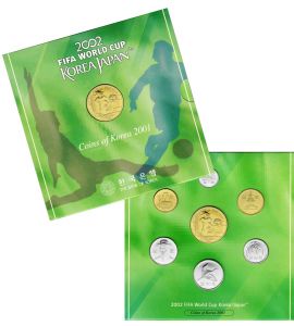 Kursmünzensatz Südkorea