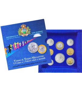 Kursmünzensatz San Marino