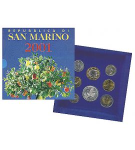 Kursmünzensatz San Marino