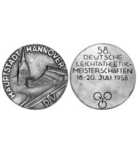 HANNOVER 1958 LEICHTATHLETIK