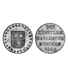 MÜNCHEN 1840 MASKENZUG