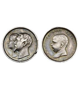 FRANKREICH 1856 TAUFE THRONFOLGER