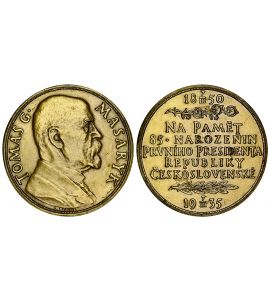 TSCHECHOSLOWAKEI 1935 MASARYK