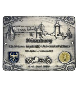 NÜRNBERG 1985 AUTOMOBILPLAKETTE