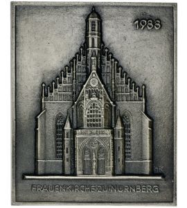 NÜRNBERG 1988 FRAUENKIRCHE